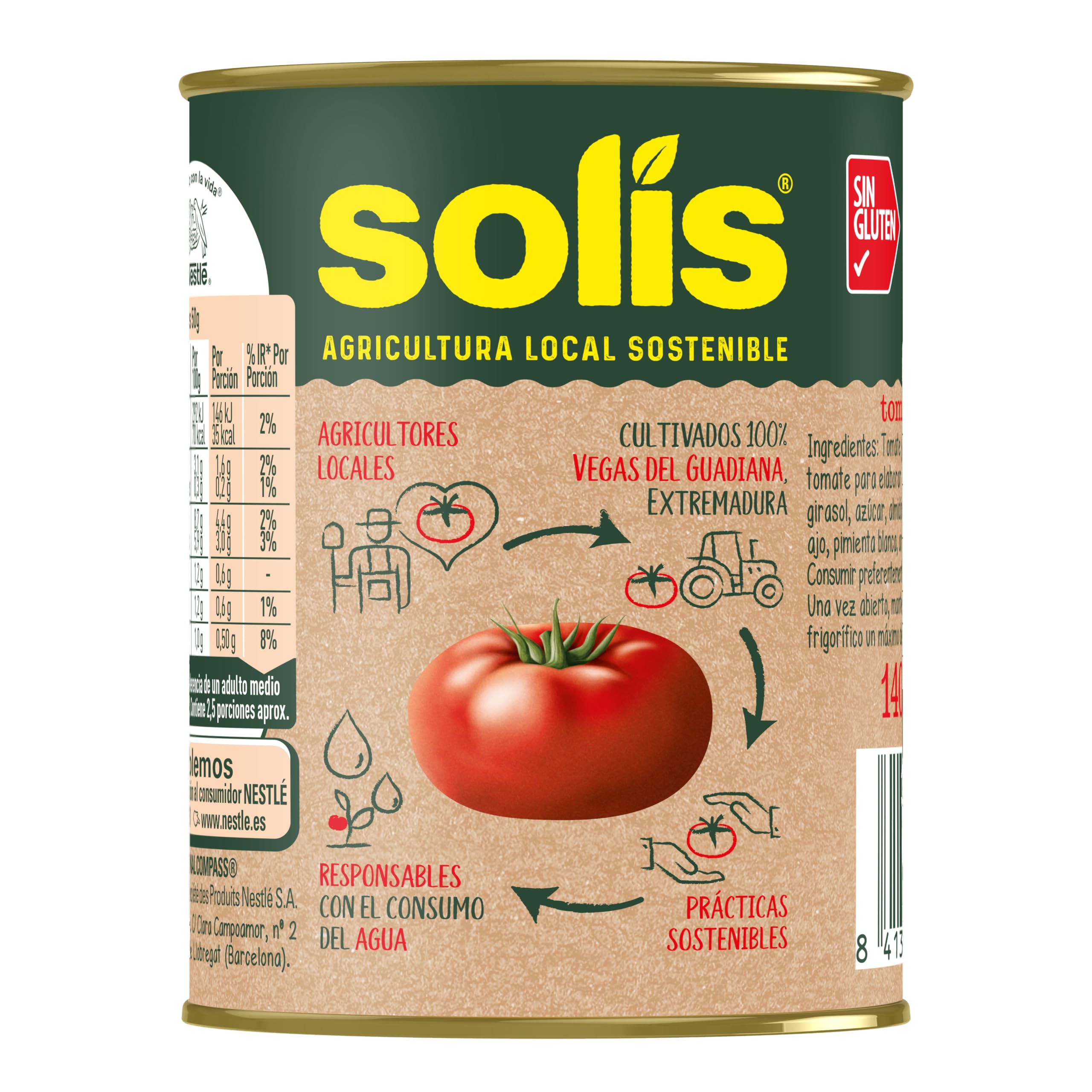 Solis - Tomate Frito - 140 g