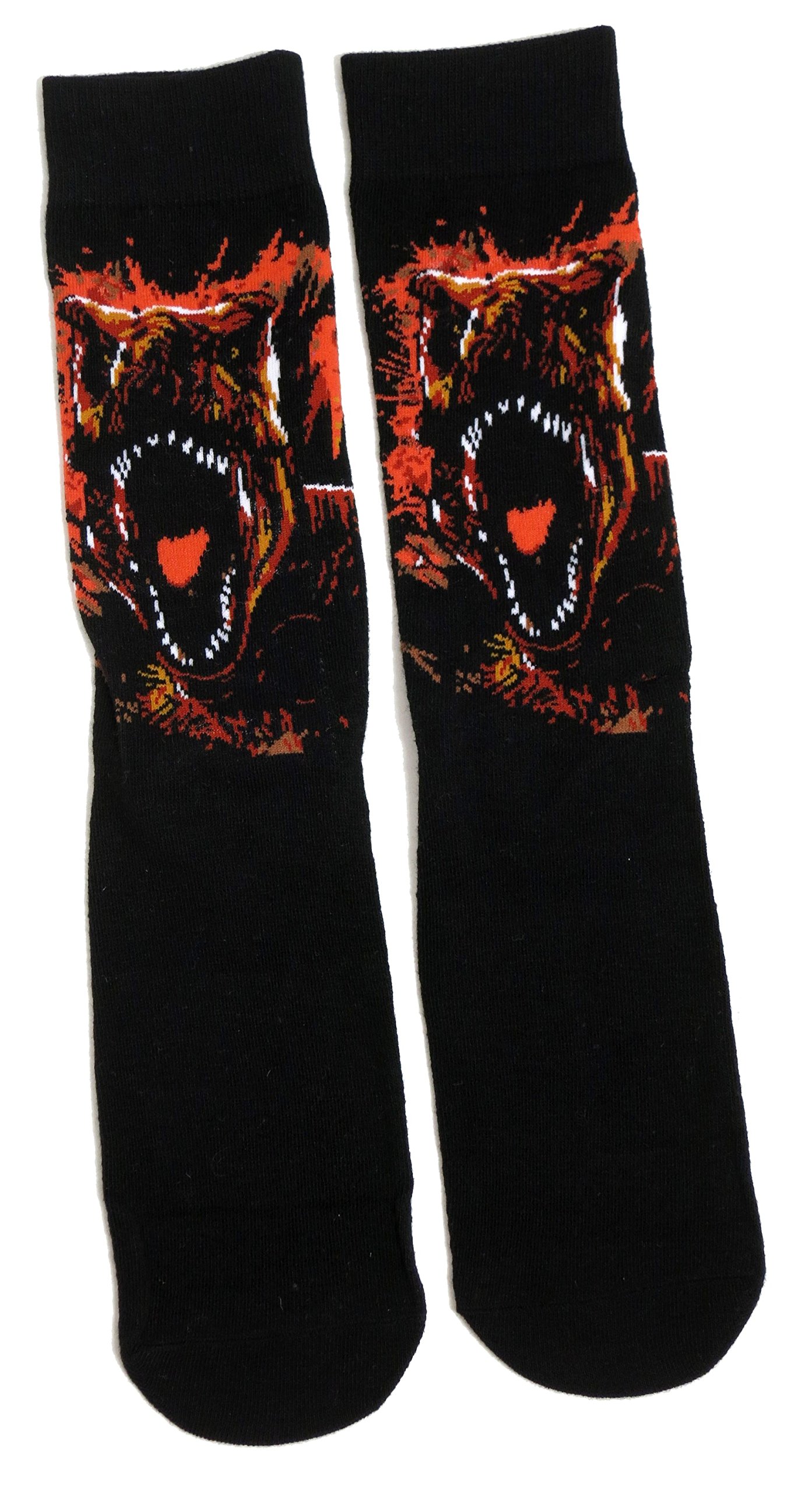 Sock Shack Men's Multicoloured Dinosaur World Tyrannosaurus T Rex Dinosaur Socks Uk Size 6-11