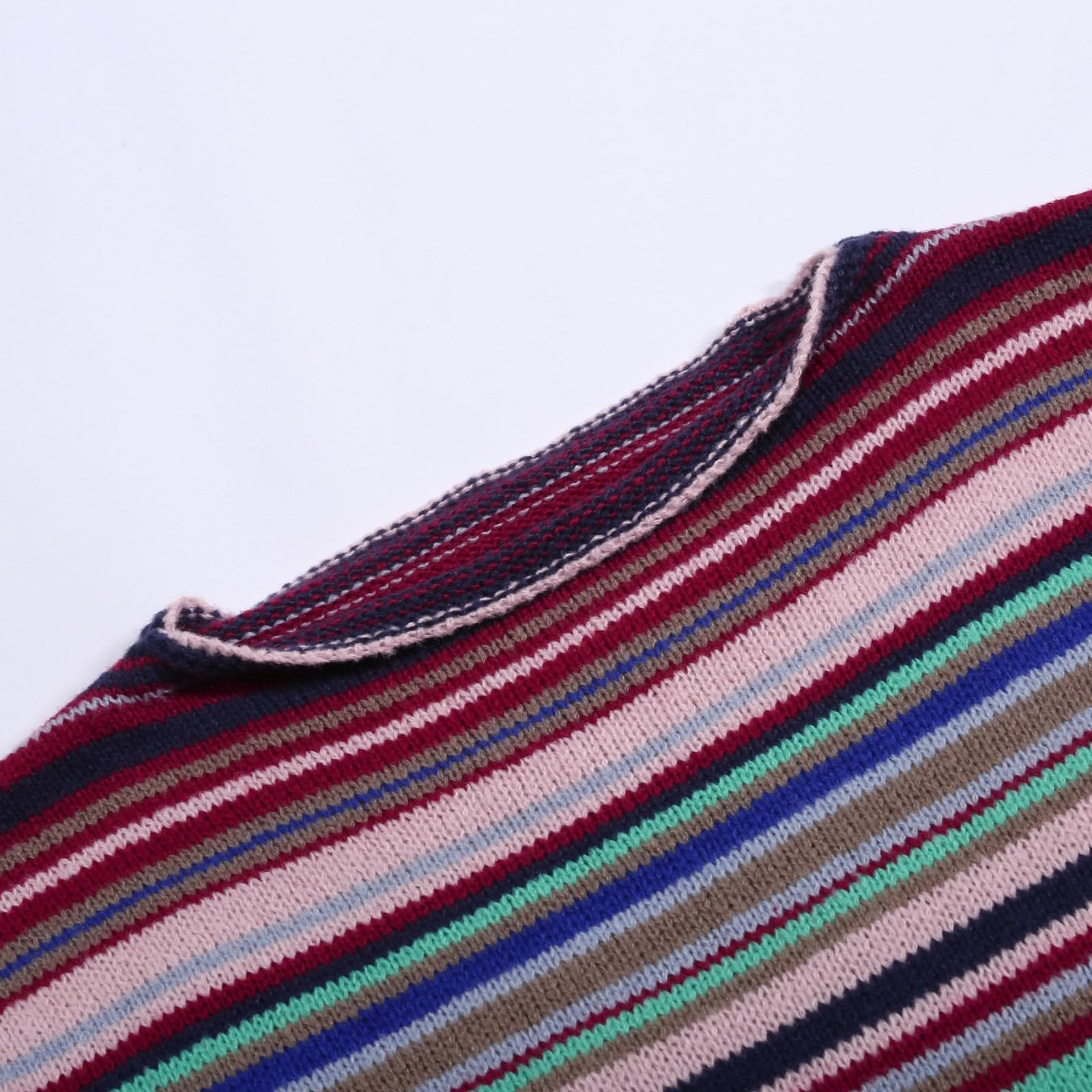 Maglioni da donna per le vacanze Fair Isle a maniche lunghe morbidi maglioni autunnali maglione fantasia brutto alla moda camicetta a tunica da donna maglioni per autunno e inverno top tinta unita