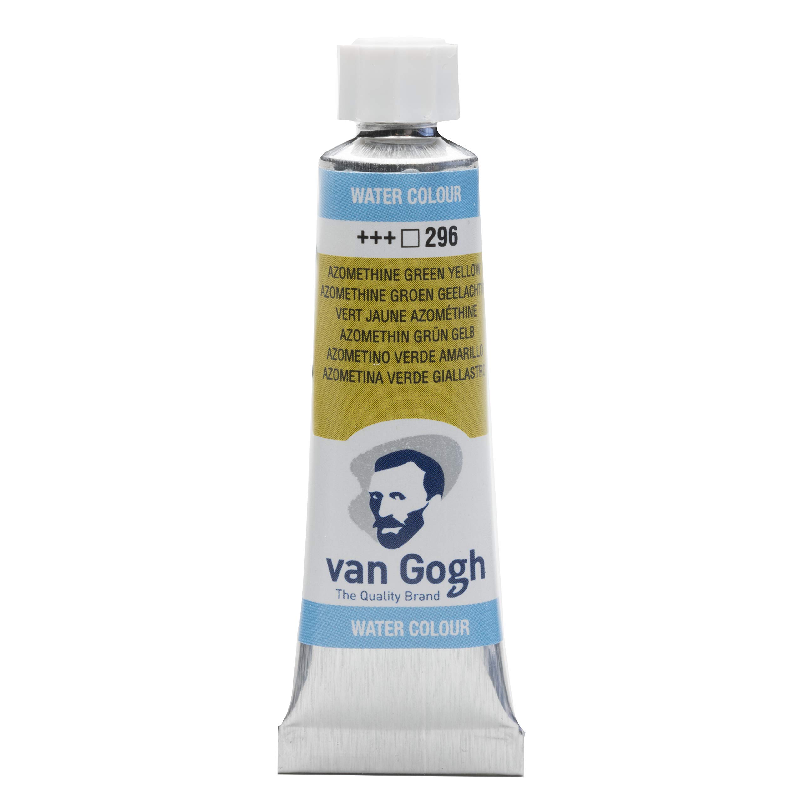 Van Gogh Watercolor Paint, 10ml Tube, Azomethine Green Yellow 296