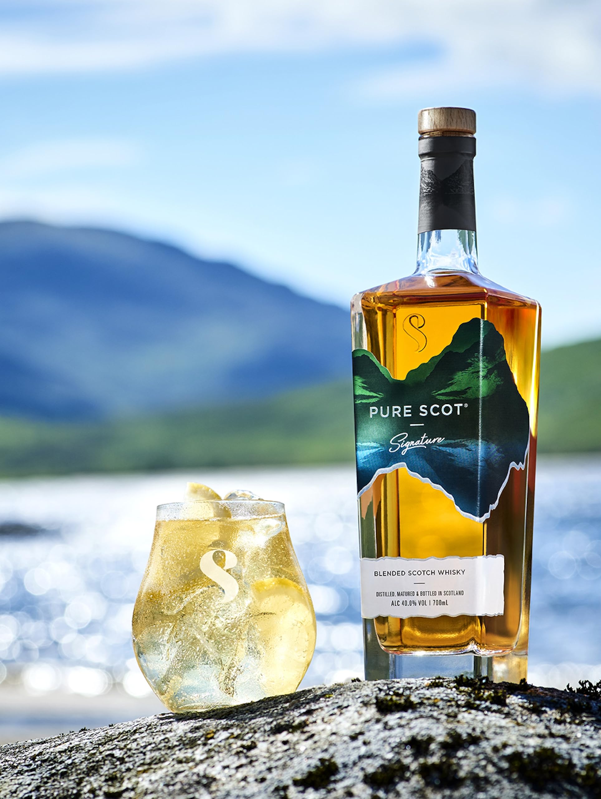 ウイスキー  St. e Pure Blended Scotch Pure Scot Signature | Blended Scotch Whisky | 40% ABV | 1 x 70cl