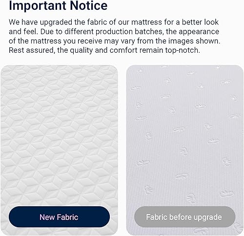 Miniatura 5 de Avenco Colchón King de espuma tamaño King de 14 pulgadas, colchón de firmeza media en una caja para aliviar la presión de la espalda, colchones de