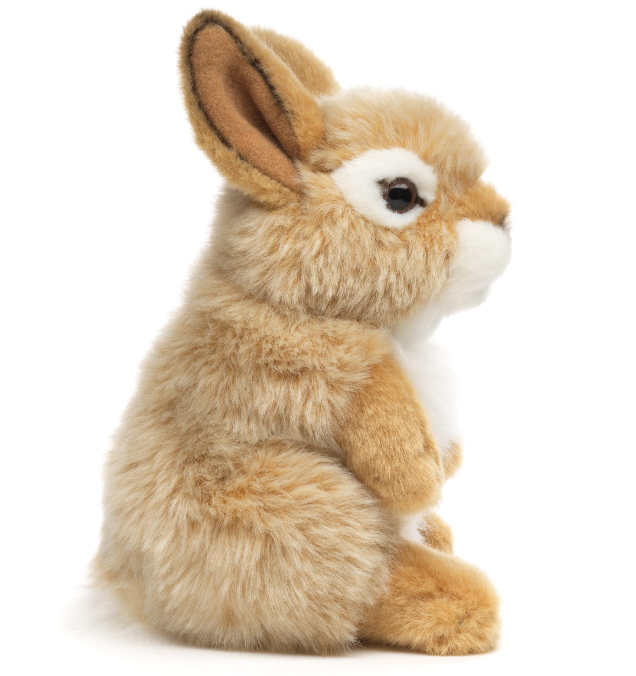 Uni-Toys - Królik, stojący (beżowy) - 18 cm (wysokość) - pluszowy królik - pluszowa zabawka, przytulanka