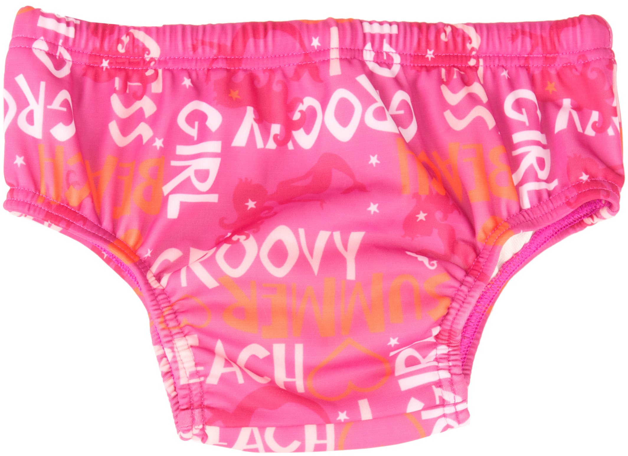 Baby BanZ UV Swim Diaper, Pink Grafitti, 3 6 Months