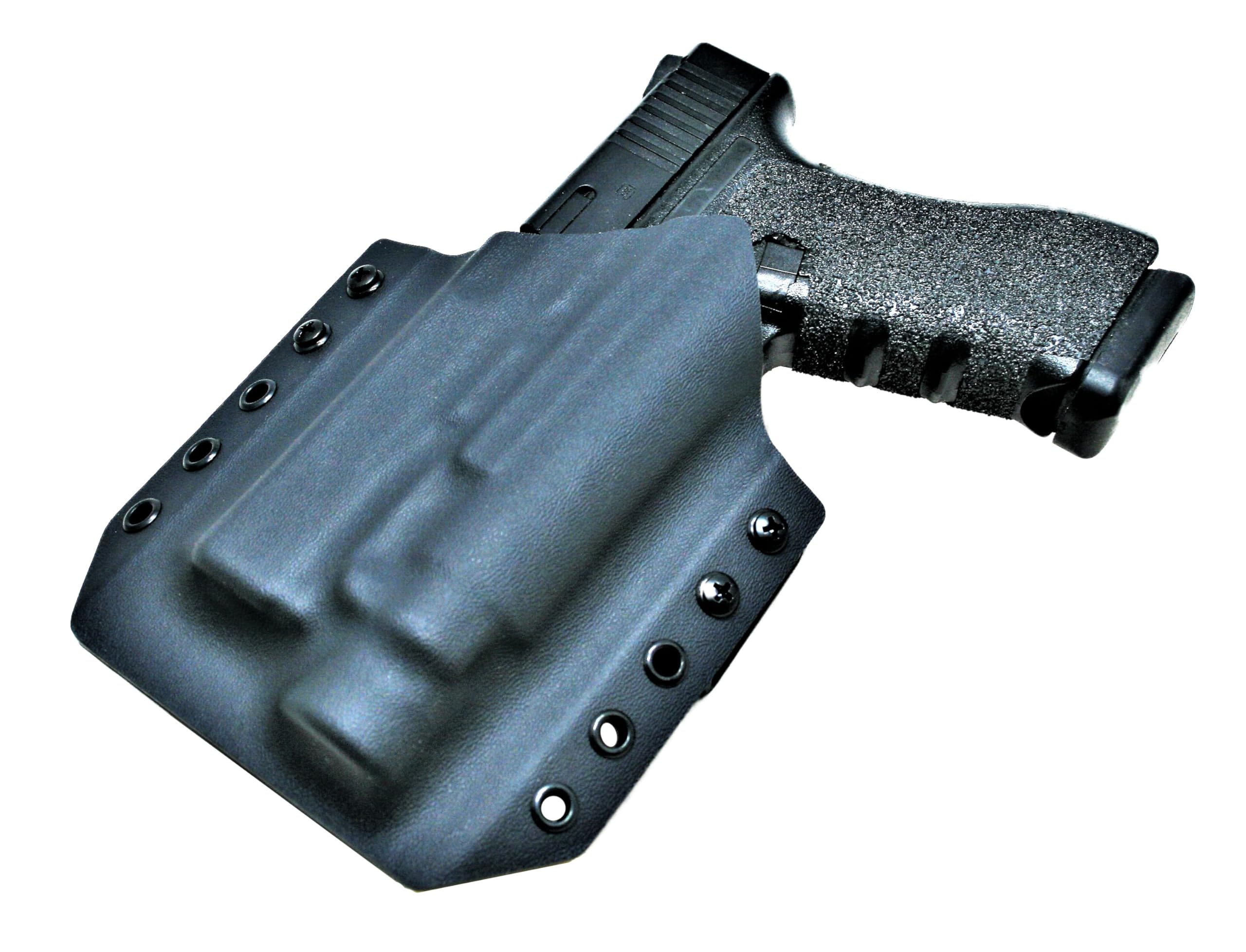 Amazon.com : Left Hand OWB Light Bearing Kydex Gun Holster for