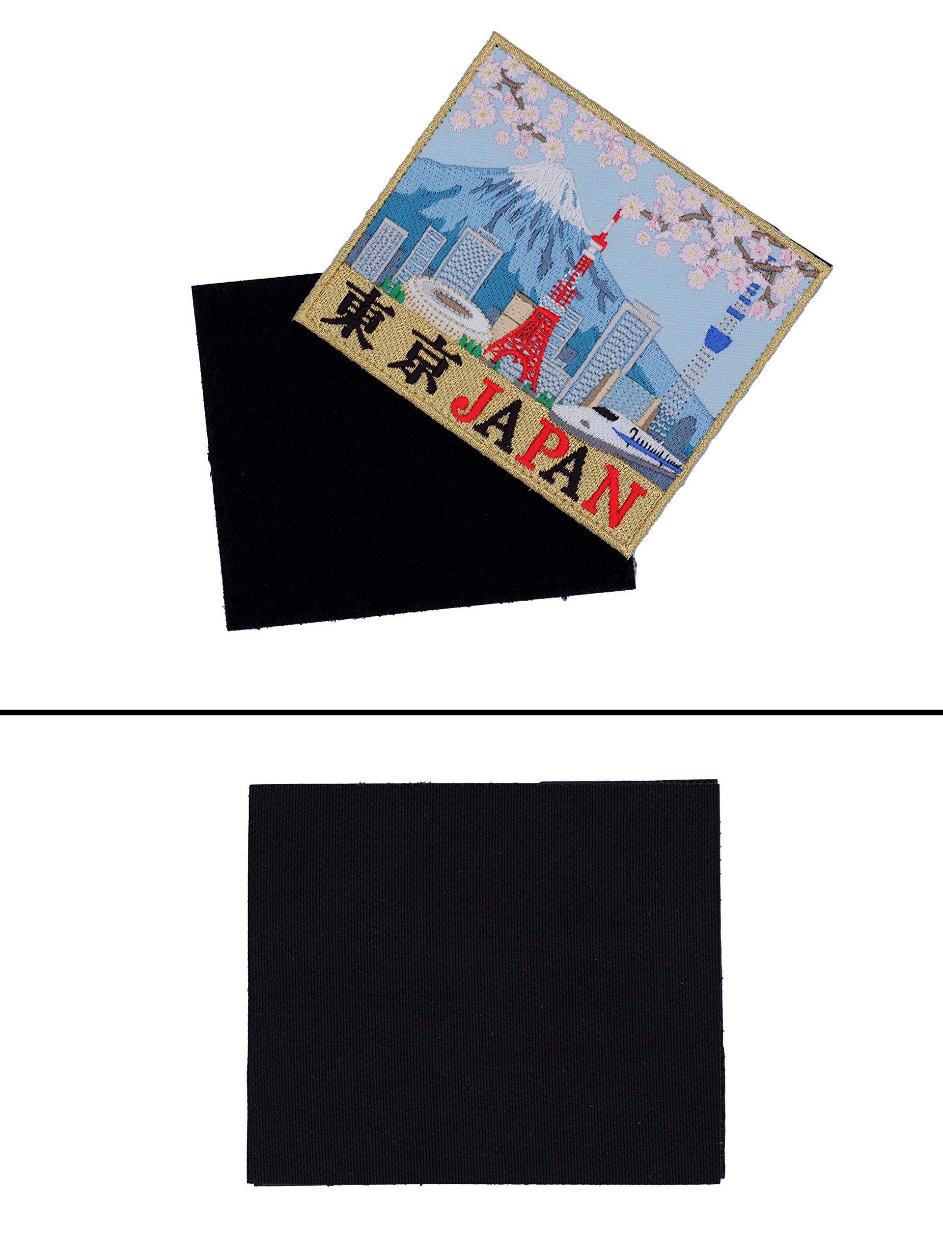 Amazon.co.jp: 東京 JAPAN ワッペン パッチ 刺繍 日本 Mt.FUJI 富士山