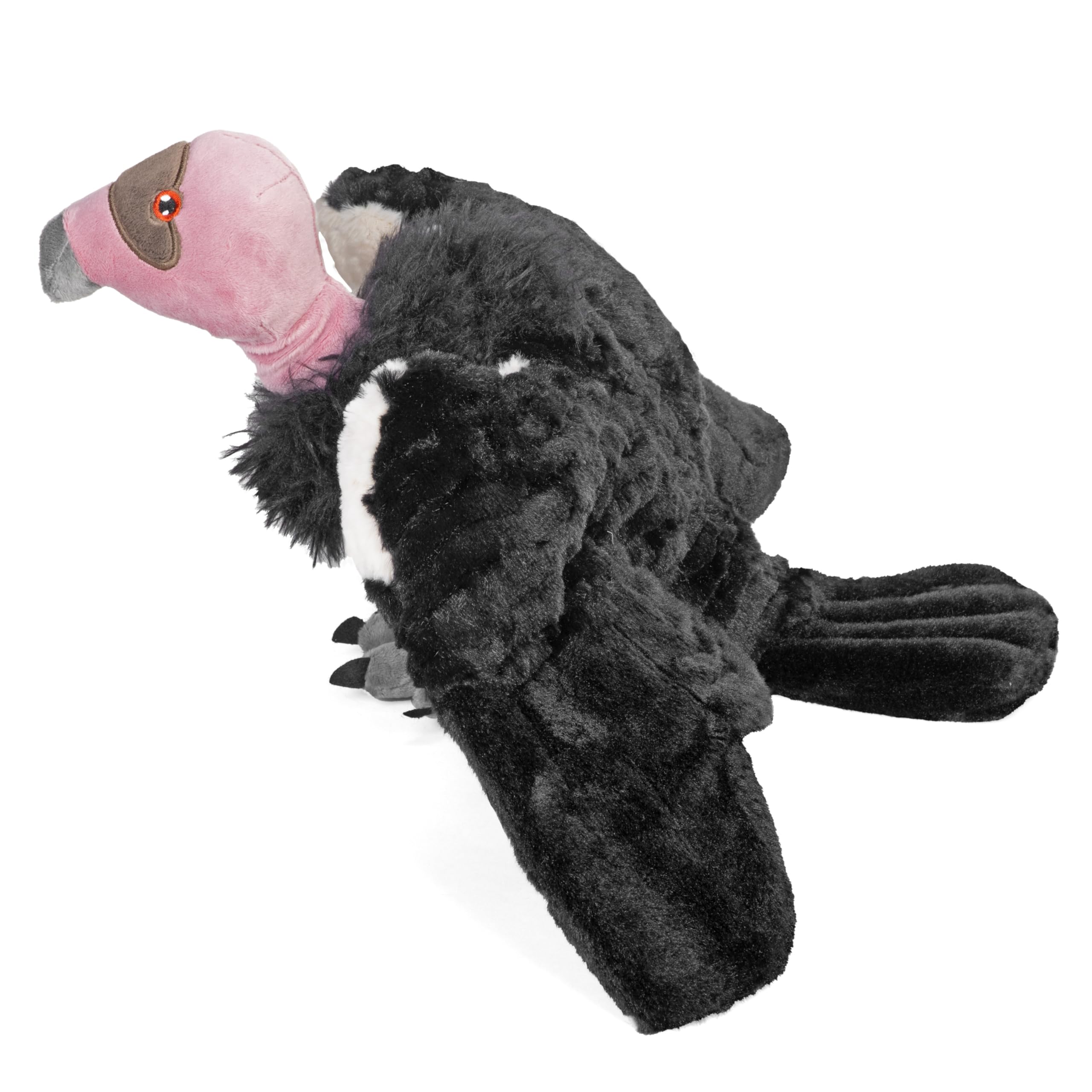 Wild Republic Cuddlekins Eco California Condor Peluche da 30,5 cm Con Bottiglie D'Acqua Riciclate