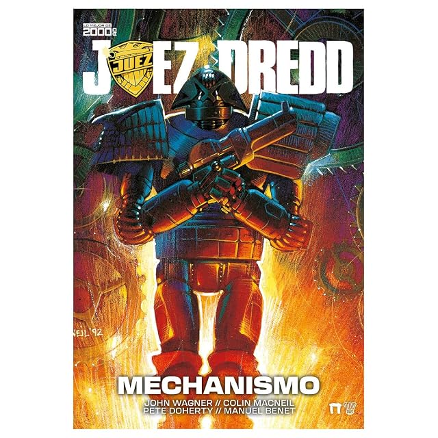 Portada de Juez Dredd: Mecanismo