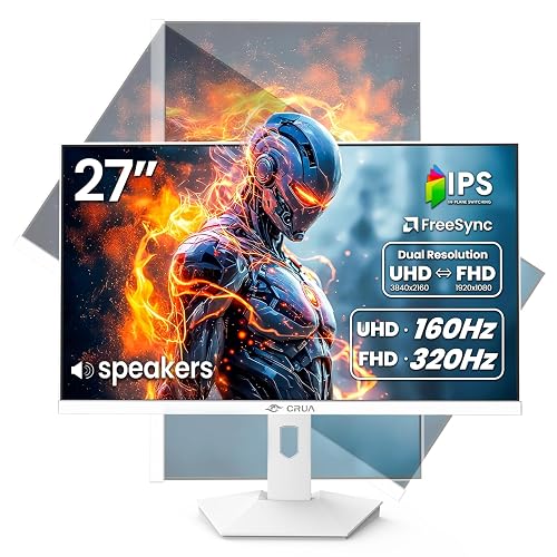 CRUA 27 4K Gaming Monitor 160Hz Dual Mode