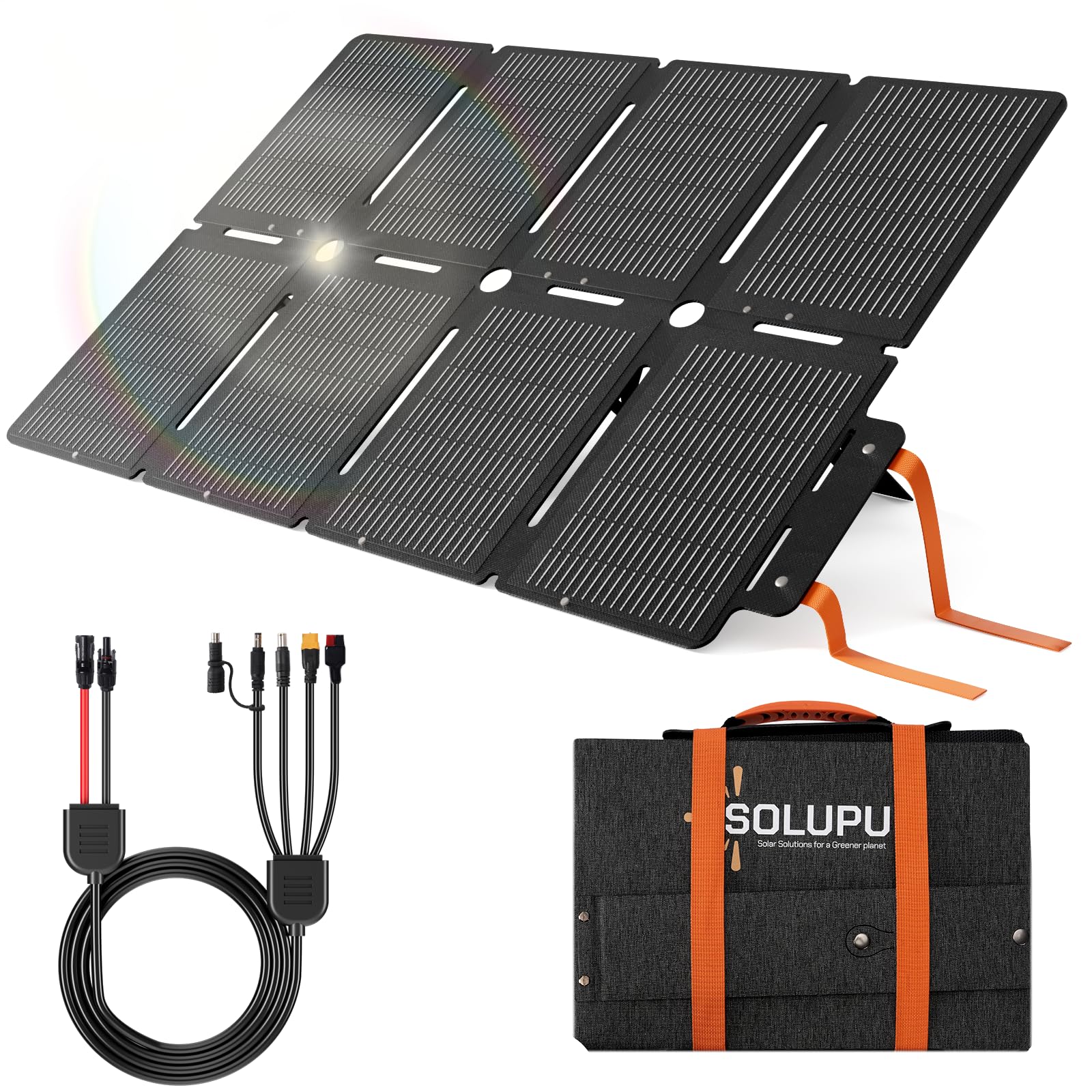 Amazon.com : SOLUPUP 100W Portable Solar Panels-24% High