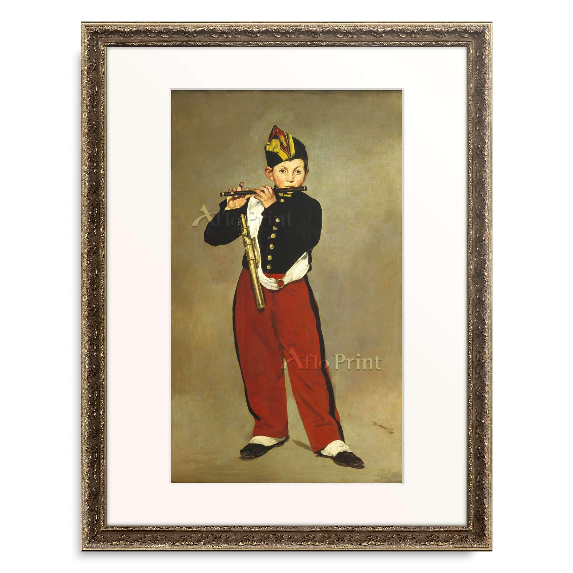 Amazon｜エドゥアール・マネ Edouard Manet 「笛を吹く少年 The
