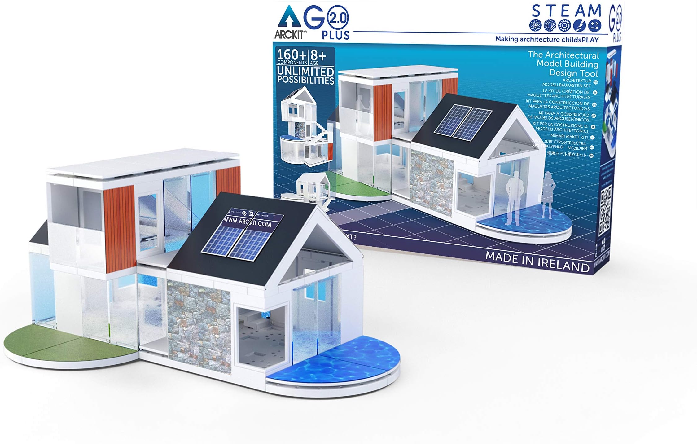 Arckit Go - Kids Architectural Model Design Tool (Arckit Go Plus 2.0)