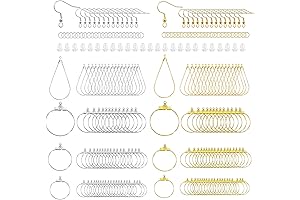 XKCWXY 483Pcs Earring Making Kit for Adults