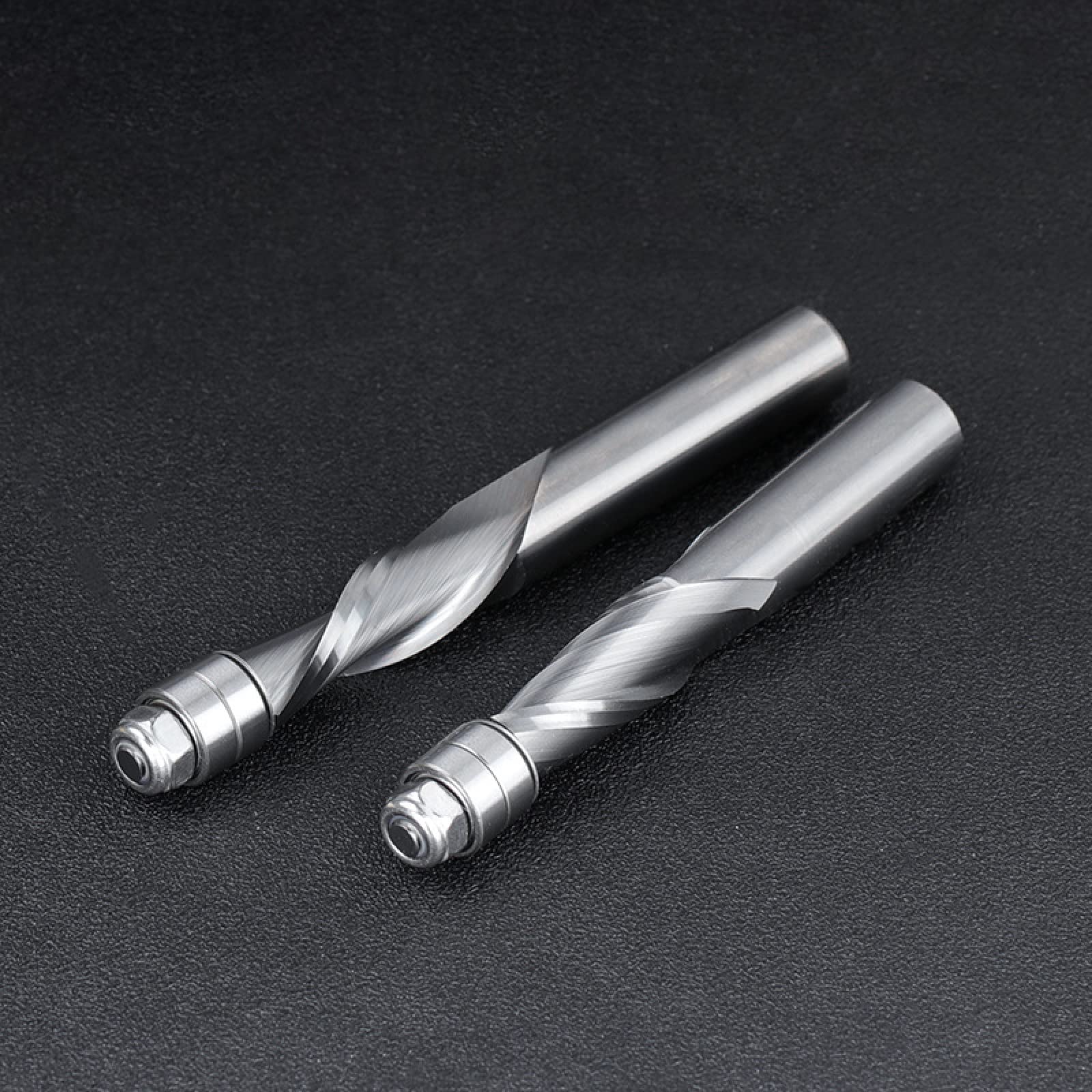 Fresa Elicoidale In Metallo Duro A Pressione Superiore Con Taglio Piatto A Doppia Scanalatura Da 1 Pezzo 1/2 "12,7 * 38,1 * 109