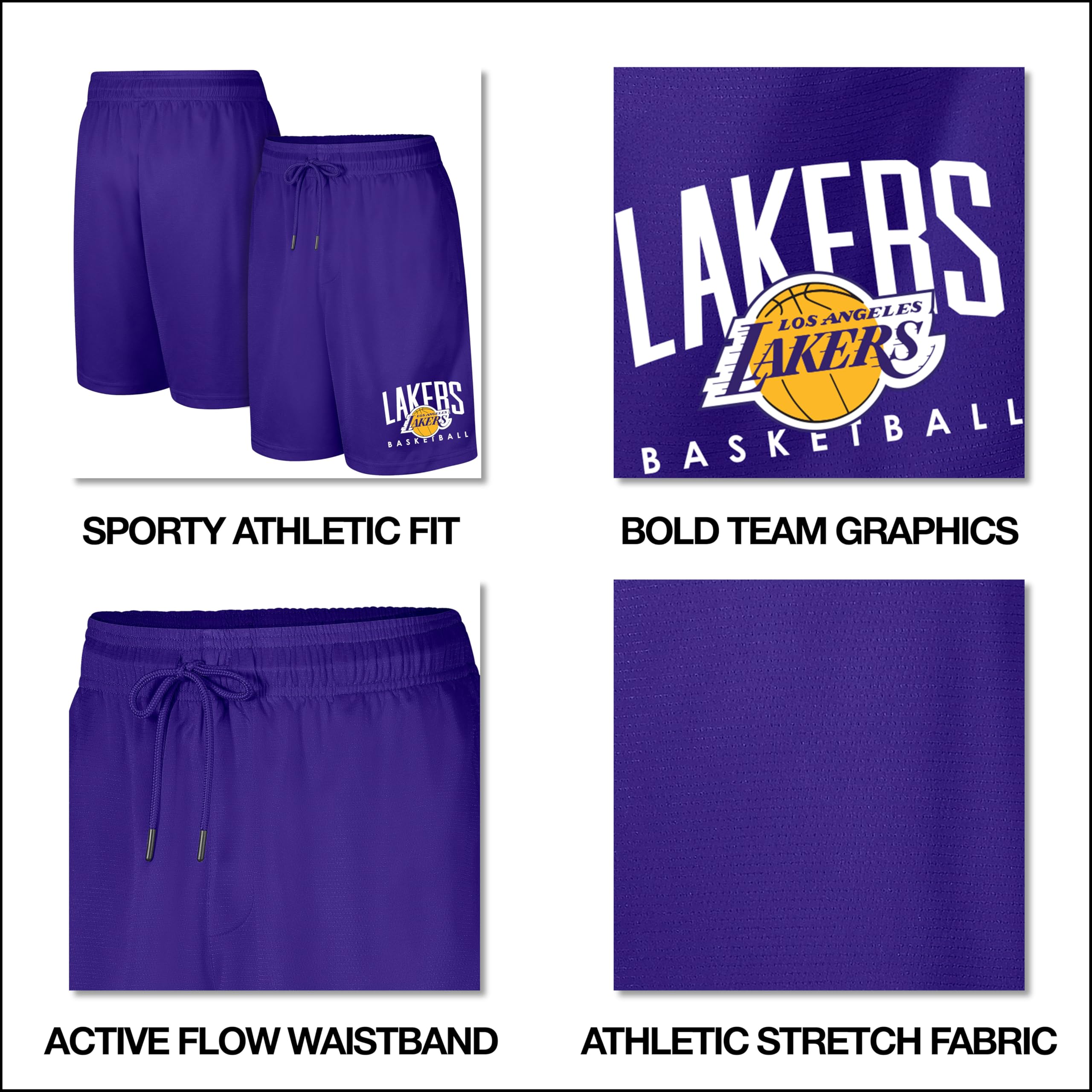 Ultra Game Mesh Basketball Shorts - Pantalones Cortos de Baloncesto atléticos de Malla Hombre