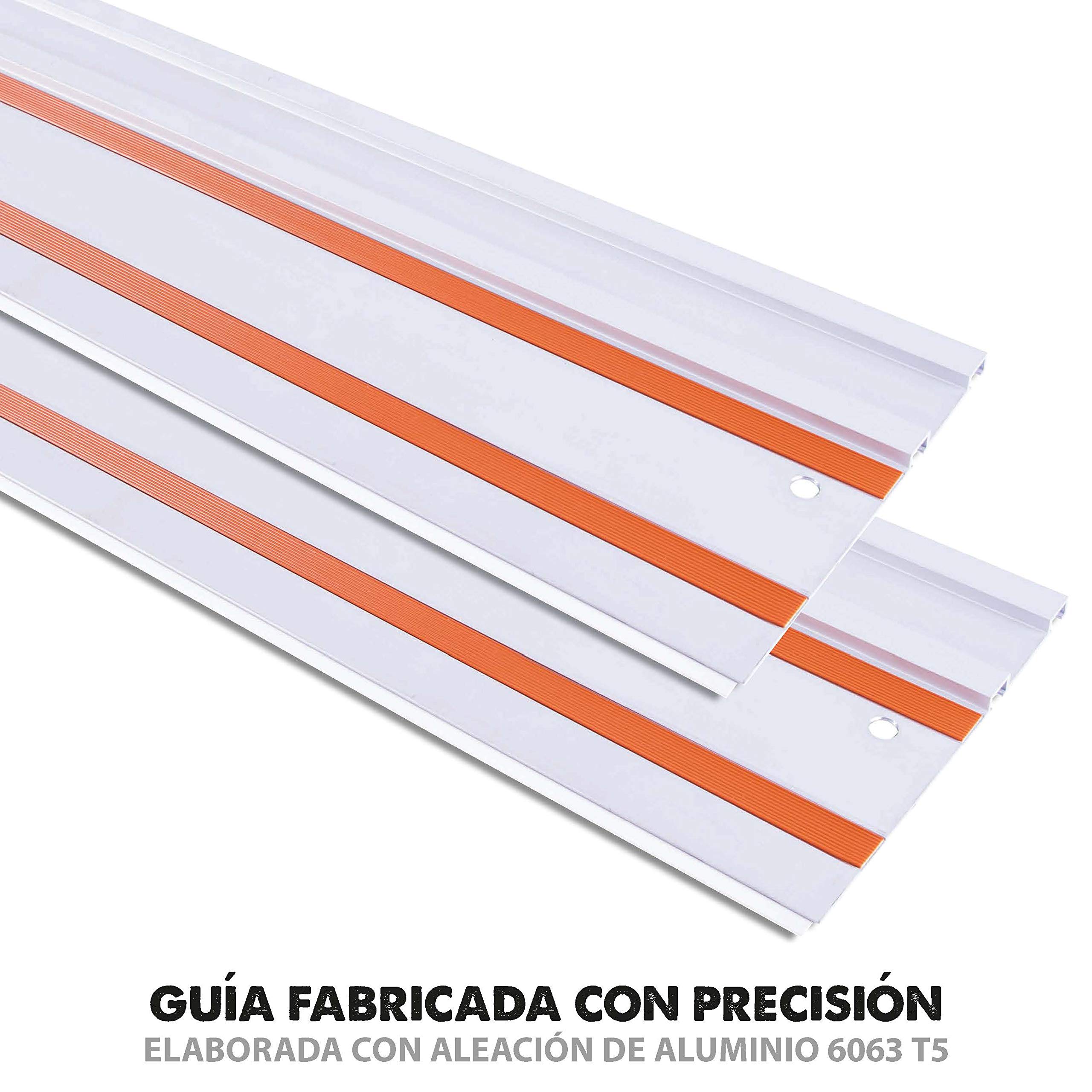 Evolution Power Tools ST1400 - Guía De Sierra Circular, 1400 mm, Compatible con las sierras circulares con guía R185CCSX y R185CCSX+ Evolution