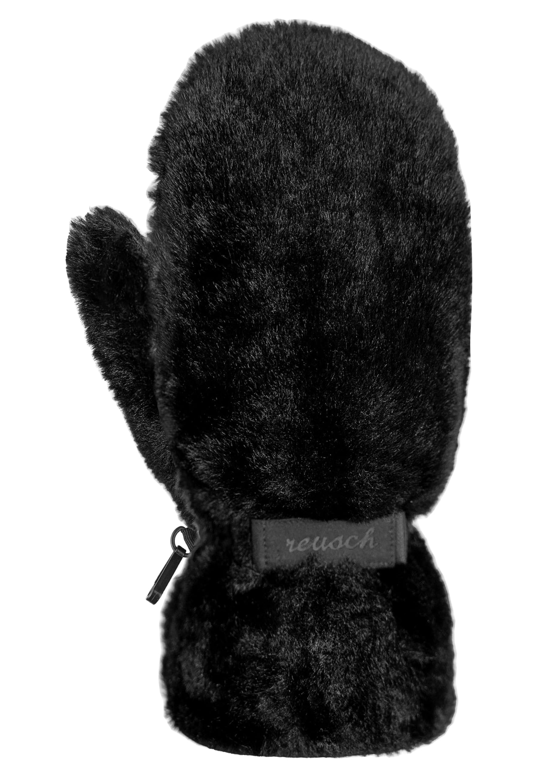 Reusch Molly - Manoplas para Mujer con R-Tex XT y Primaloft Gold – Guantes de Invierno mullidos con Piel Falsa, función táctil, Impermeables, Resistentes al Viento, Transpirables y con Forro Suave