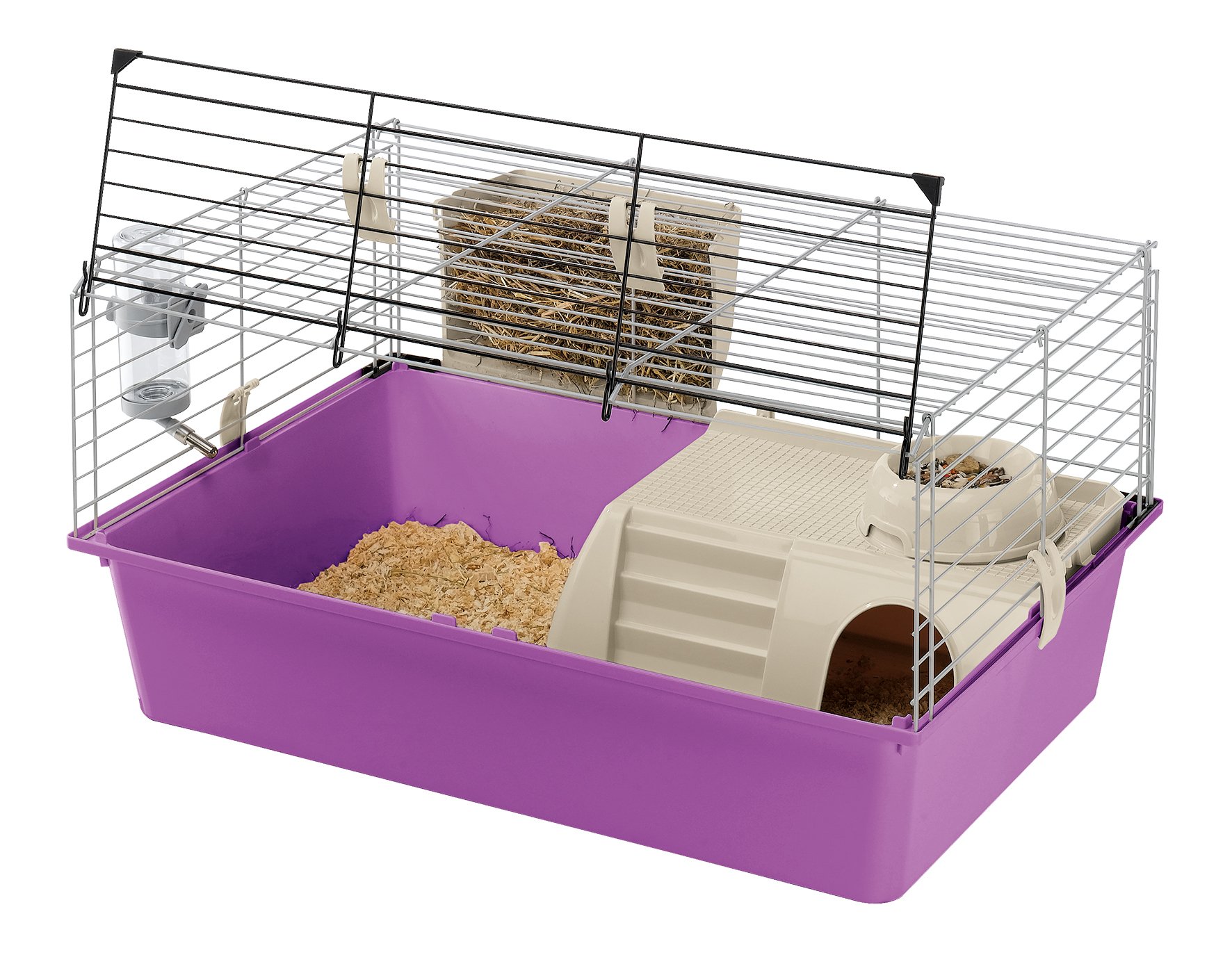 FerplastCage Cavie 15/Completely Equipped/Dimensions 70 x 47 x 37.5 cm