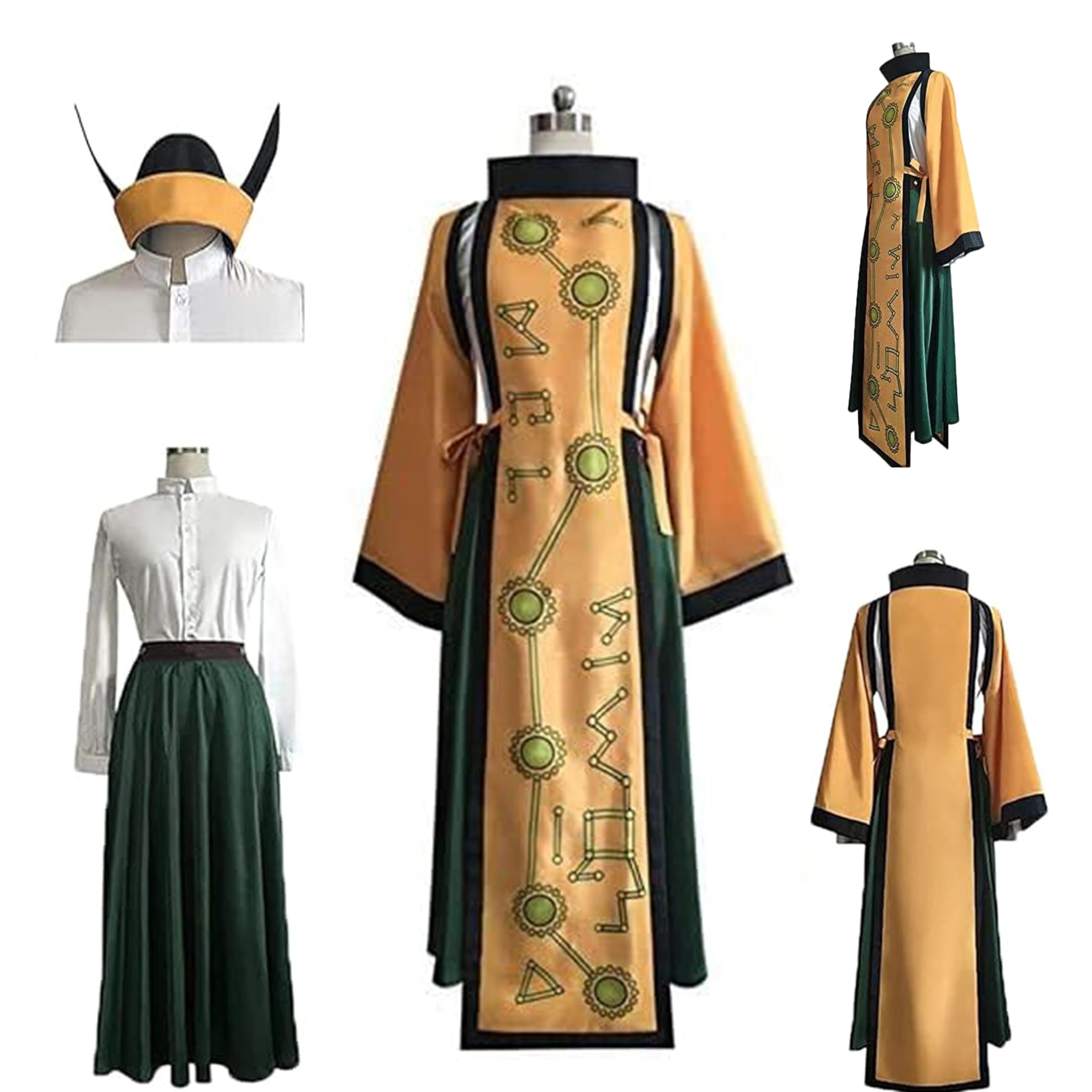 Amazon.co.jp: [QINGCHENG] 摩多羅隠岐奈コスプレ衣装 またらおきな