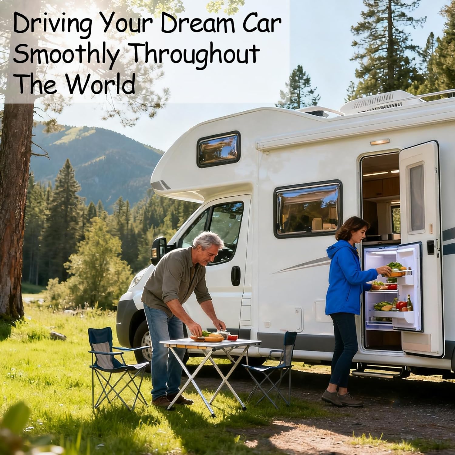 Soft Start For RV Air Conditioner,CARROPECAS Soft Starter For RV Enables Easy Start An A/C,Appliances On RV Power With A Small Generator,Easy Installation,1year Limited