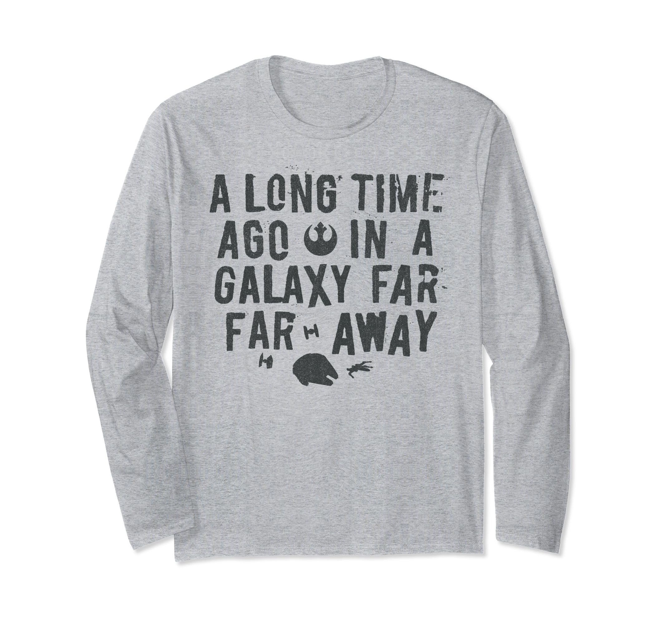 T-shirt Star Wars Galaxy manches longues imprimé durable - 2