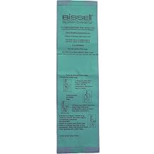 Bissell U8000-PK10 BigGreen Commercial Vacuum Bags Brown