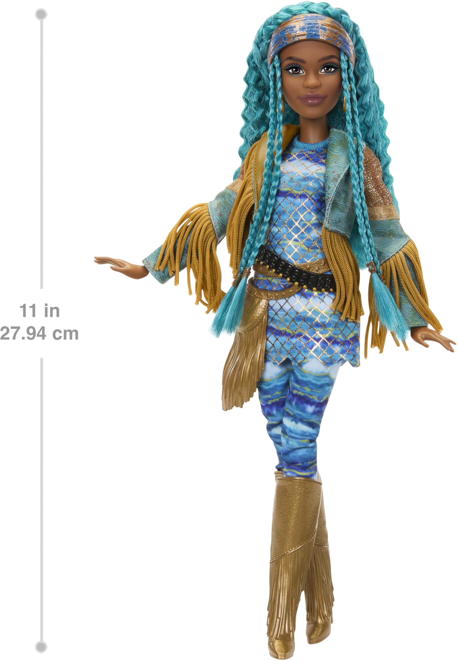 Mattel Disney Descendants The Rise of Red Fashion Doll & Accessory - Uma, Daughter of Ursula with Movie-Inspired Clothes