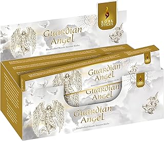 SOUL STICKS Hand-Rolled Incense Sticks Mystic Spirit Blends 180 Gram Box | 100% Natural Masala Incense Organic Home Fragrance Agarbatti (Guardian Angel)