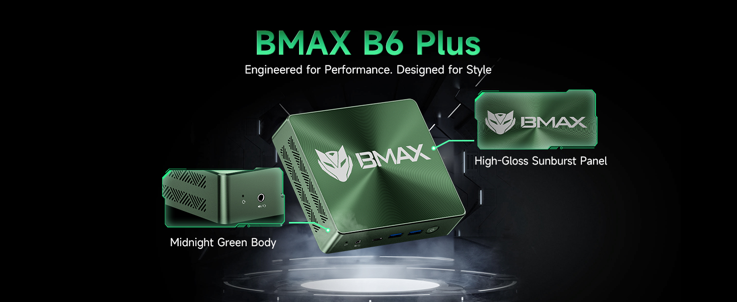 Amazon.com: Bmax B6 Plus Mini PC with Intel i3-1000NG4 (Beats N150