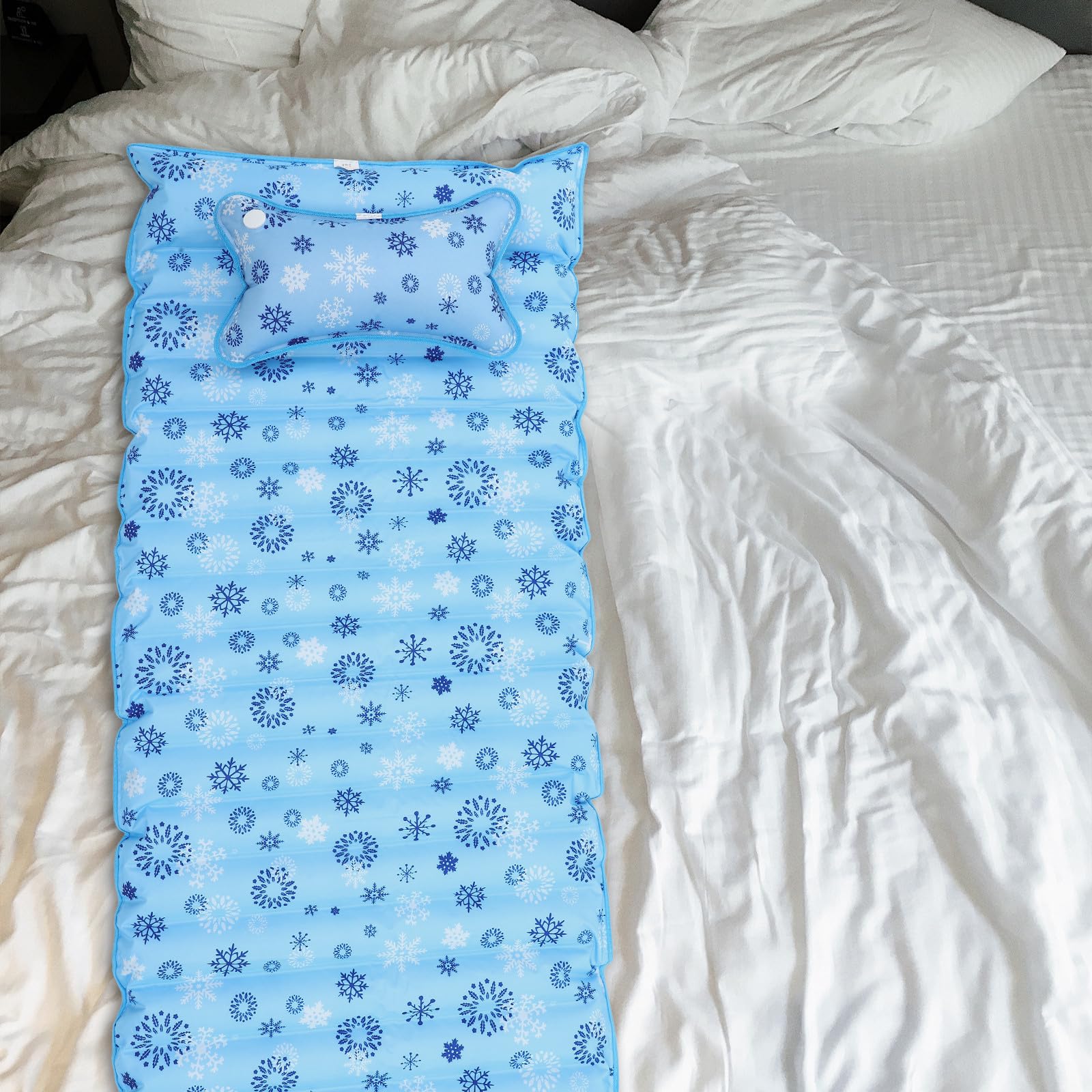Happyyami Materasso ad Acqua Refrigerante Estivo in PVC, Water Bed Rinfrescante per Adulti e Anziani, Materassino per Casa e Dormitorio