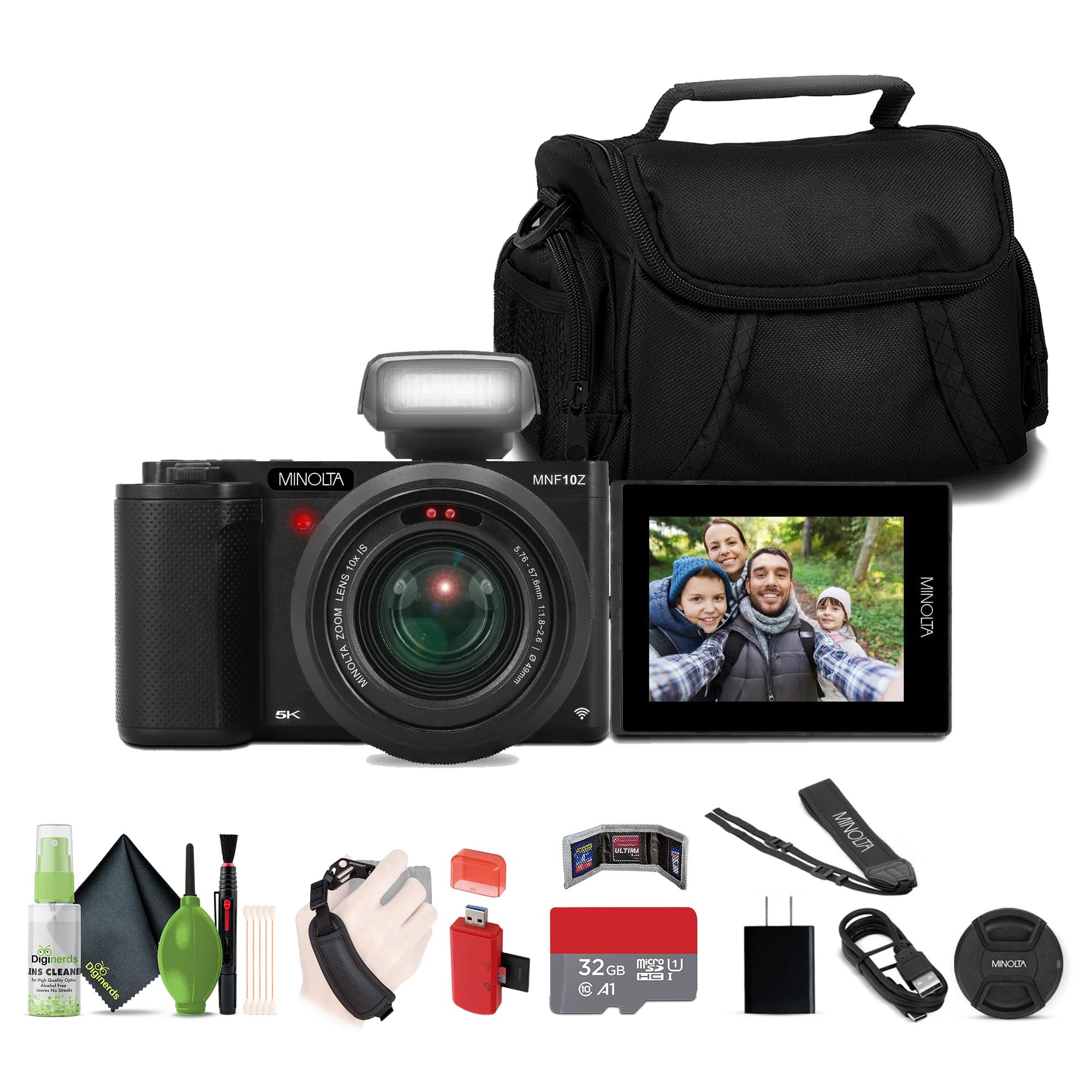 Amazon.com : Minolta MNF10Z 72MP Digital Camera with 10x Optical