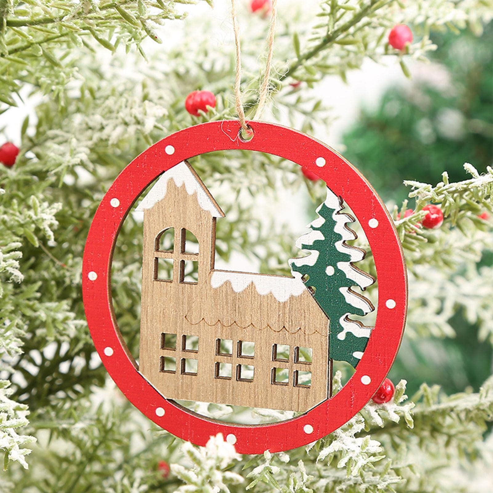 Abonda Weihnachtsbaum Hängender Anhänger – 2022 Weihnachtsdekorationen Weihnachtsmann Rentier Zubehör, Weihnachtsschmuck Winter Urlaub Festival Party Zubehör | Weihnachtsmann Rentier Zubehör, Weihnachtsschmuck Winter Urlaub Festival Party Zubehör
