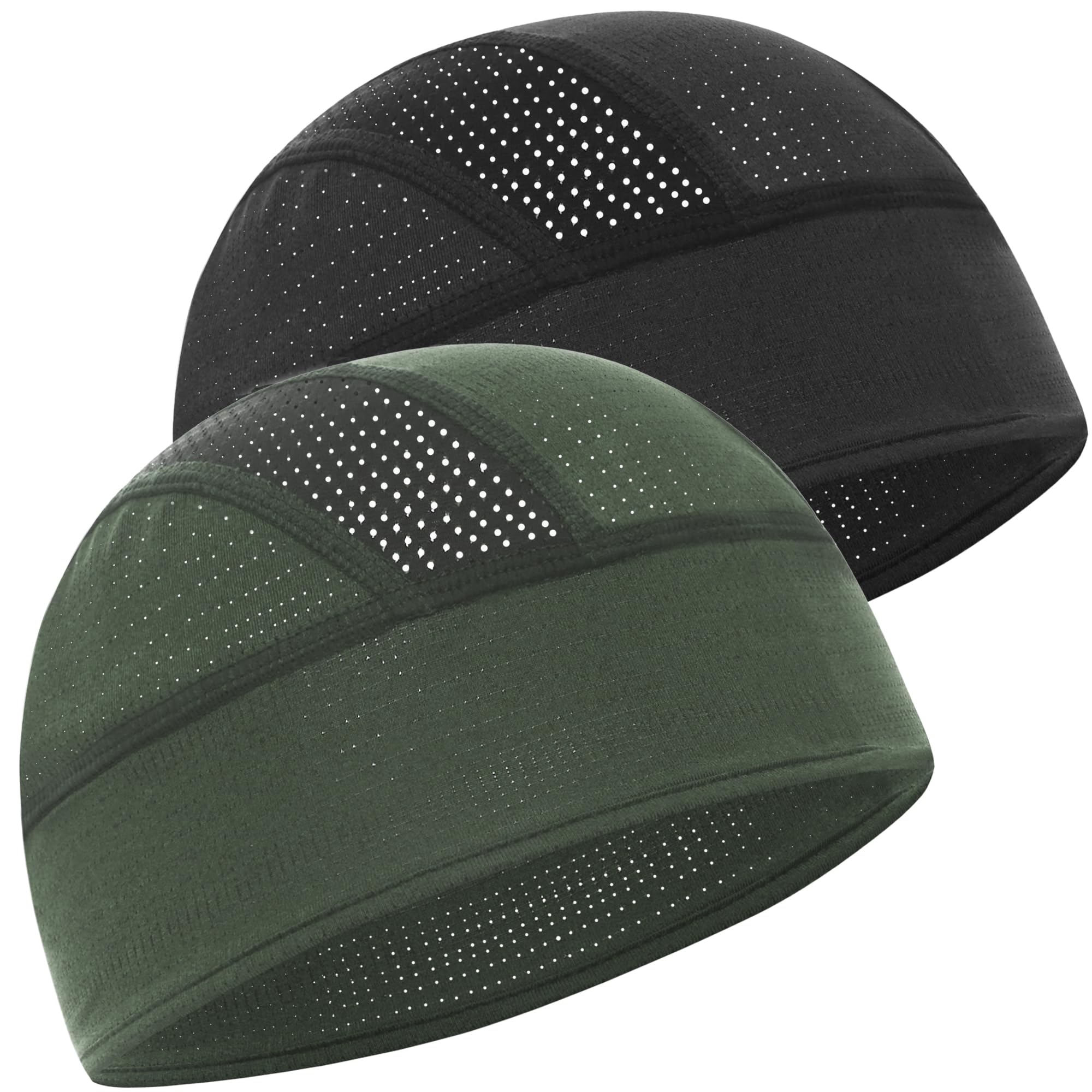 vidsel Gorro de malla transpirable que absorbe el sudor, para ciclismo, correr, para hombres y mujeres