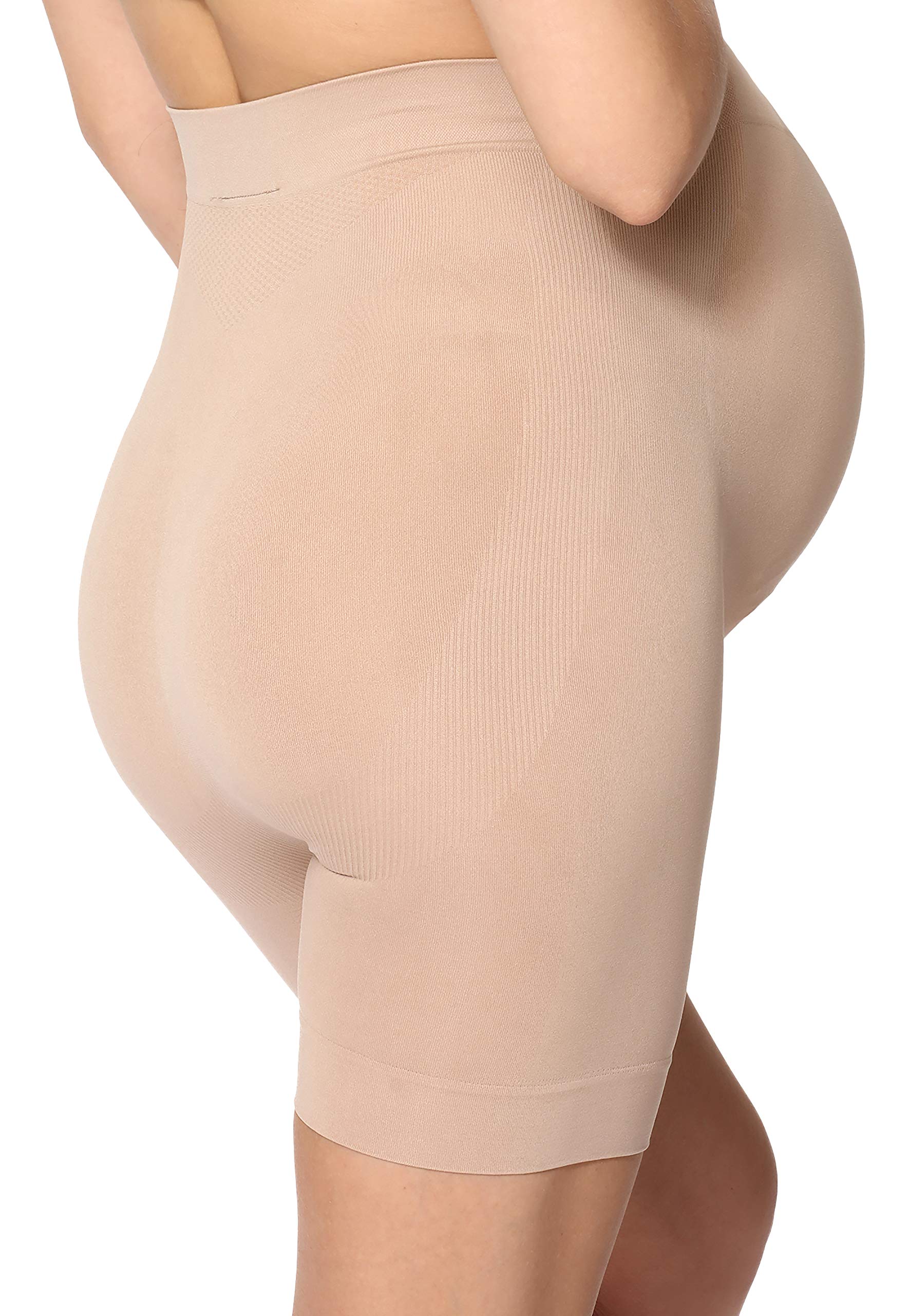 Be Mammy Maternity Shorts for Women High Waist No Side Seams Lingerie Pregnancy Maternity Clothes 06 15 - 2