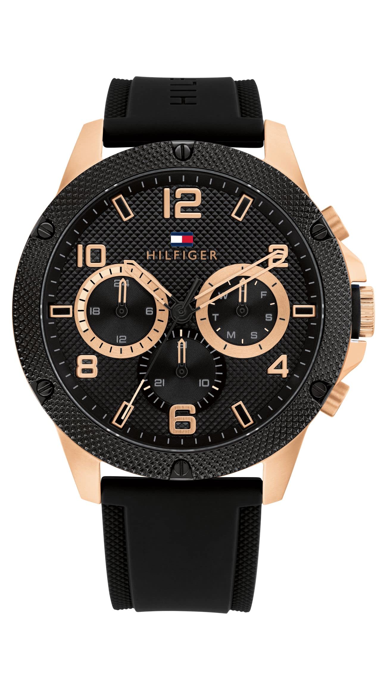 Tommy Hilfiger Men Black Dial Analog Watch Analog Black Dial Mens Watch-TH1792028 (B0BPCPSNMH) Amazon Price History, Amazon Price Tracker