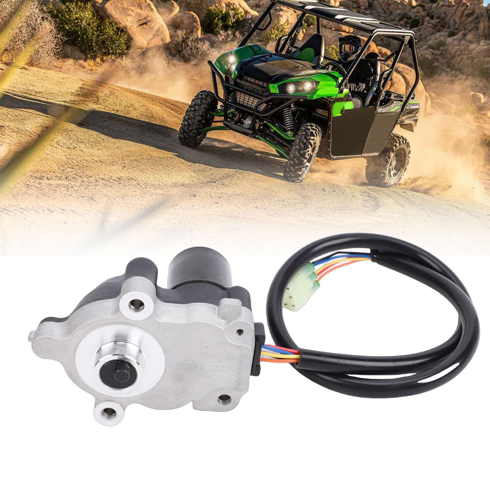 SIXRUN Attuatore Differenziale, Materiale ADC12, Attuatore Sostitutivo per 750 800 22 W per Prestazioni Fuoristrada Migliorate