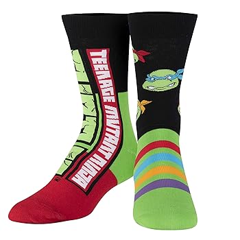 タートルズ ソックス 靴下 TURTLES TMNT SOCKS アメリカン雑貨 Amazon.com: Teenage Mutant Ninja Turtles Socks 5 Pack Adults