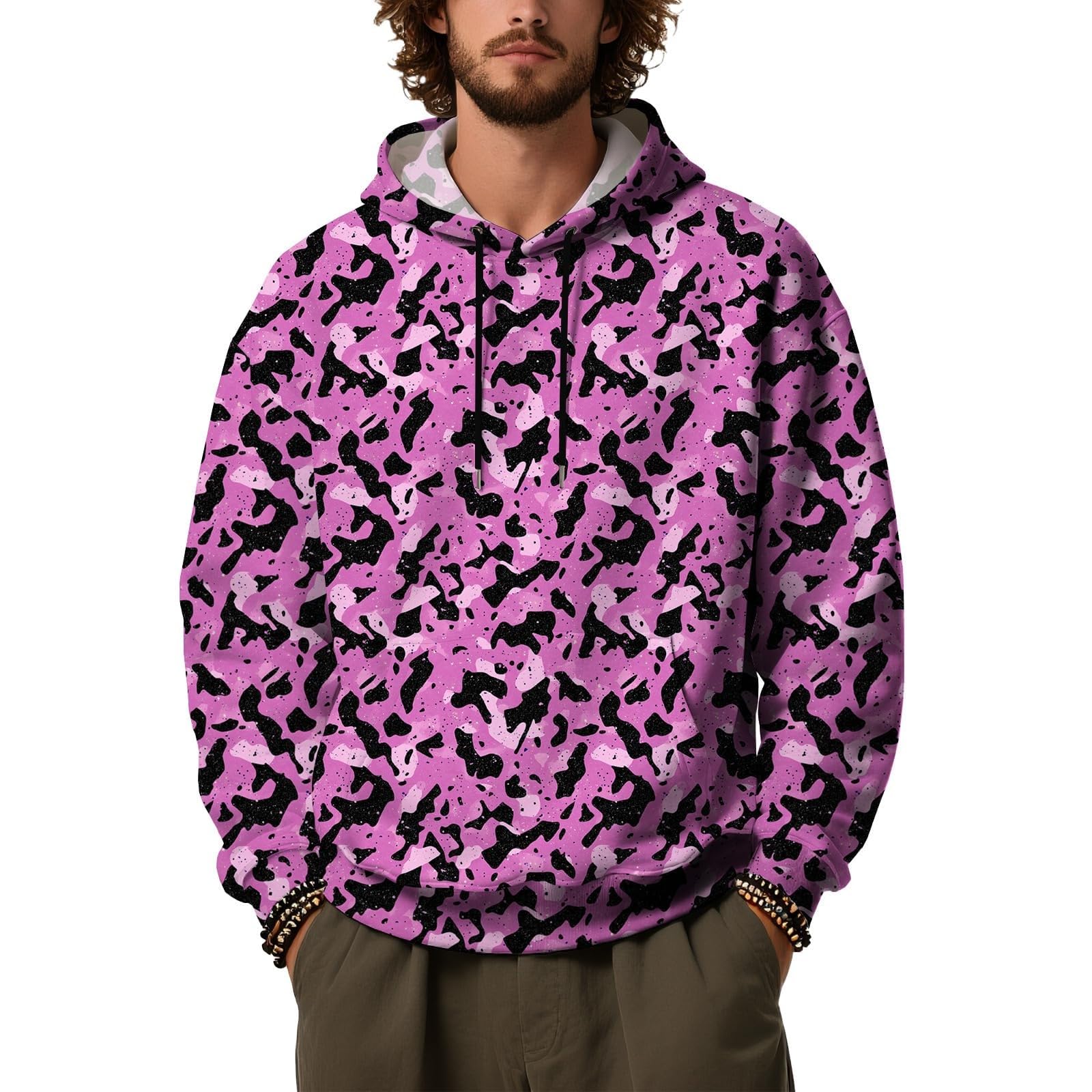 Sudadera con capucha para hombre en tus planes casuales de invierno 7