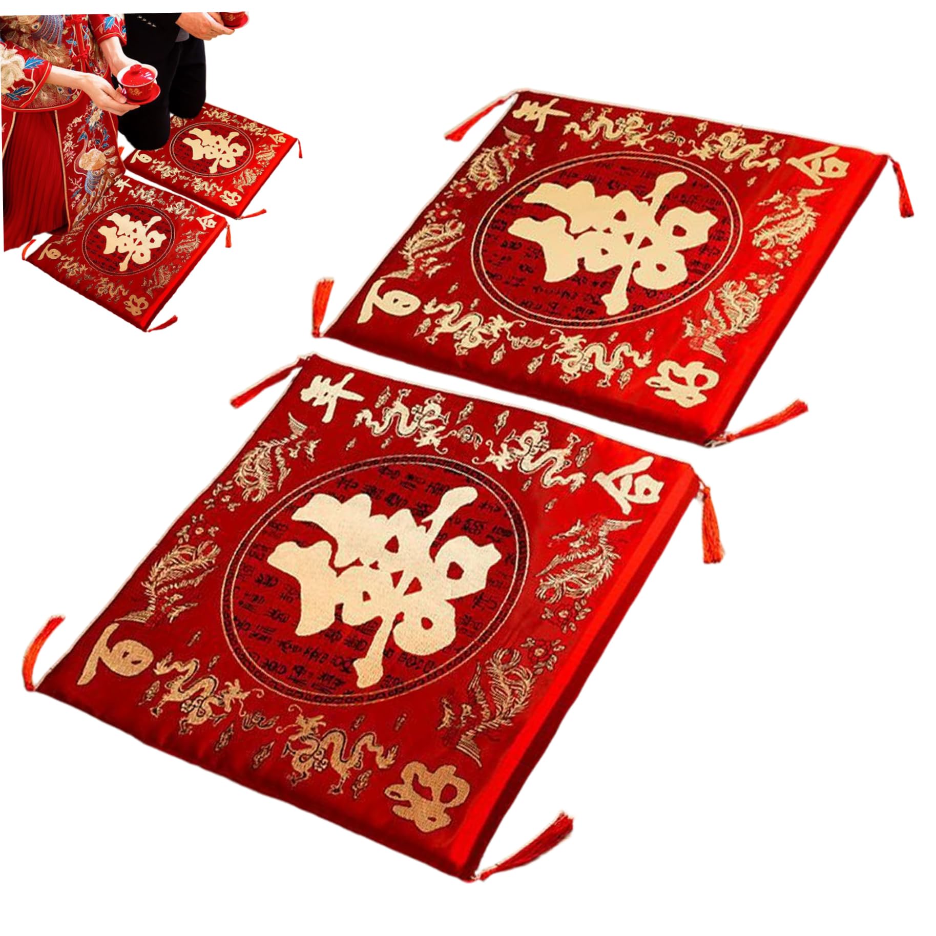Cojines para silla ergonómicos contra el dolor al arrodillarse en ceremonias