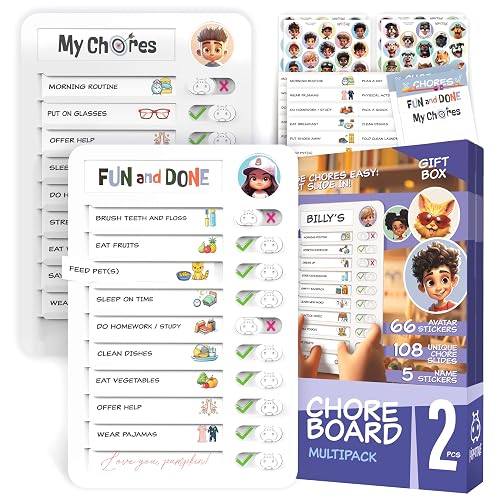 Chore Chart for Kids – Daily Routine Chart for Kids