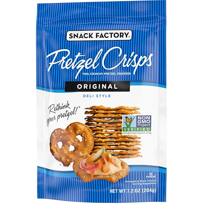 Snack Factory Original Pretzel Crisps, 7.2 oz miniatura 9