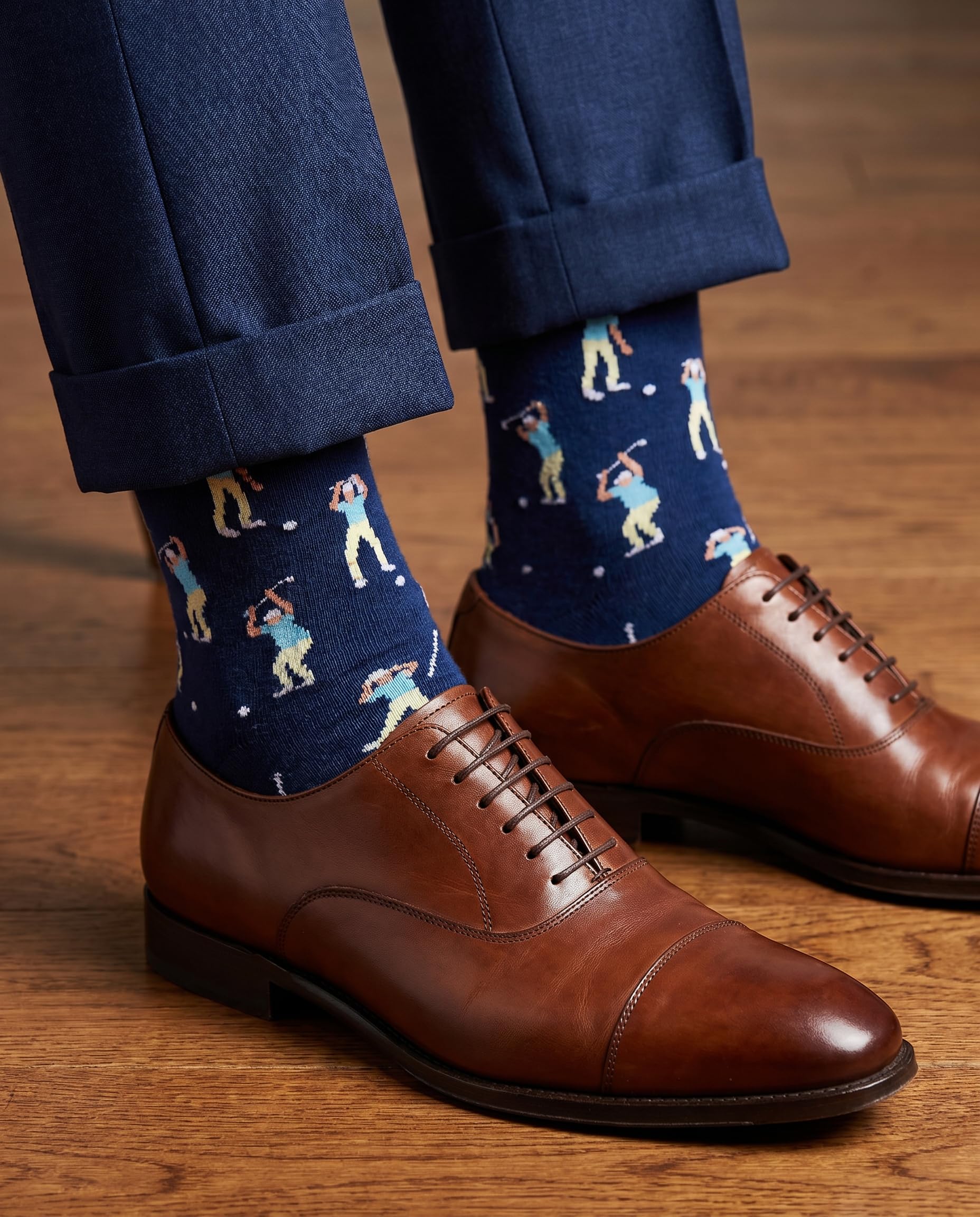 Funny Golf Socks For Men, Hilarious Golf Gift For Men, One Size 8-13