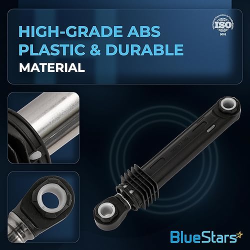 Miniatura 3 de BlueStars - Piezas de repuesto para amortiguador de lavadora ultra duradero 383EER3001G, ajuste exacto para lavadora LG, sustituye a 383EER3001F,