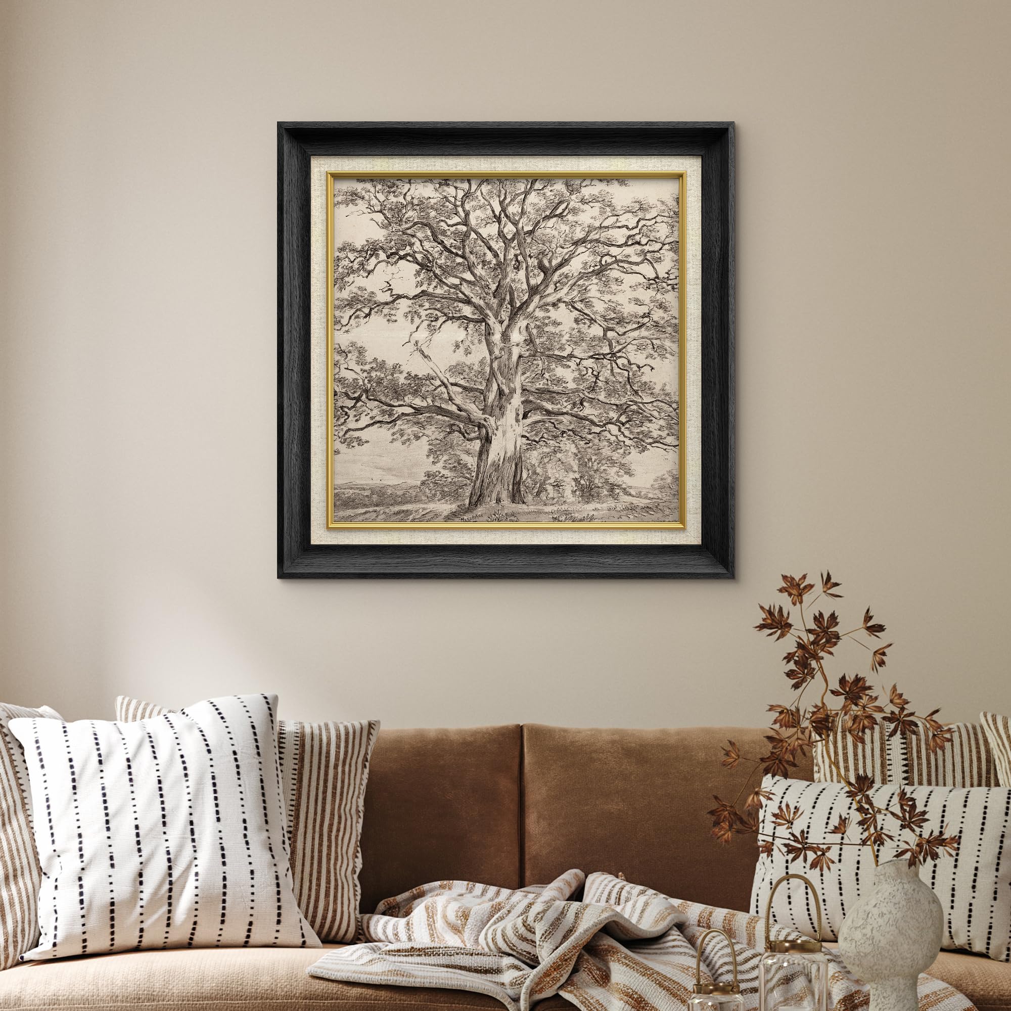 ⭐️【T5】お値下げ✨BALI絵画✨アブストラクト✨木製フレーム付✨40×100 Amazon.com: MUDECOR Premium Framed Wall Art Forest Tree Sketches