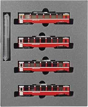 Amazon | KATO Nゲージ レーティッシュ鉄道 ベルニナ急行 増結 4両