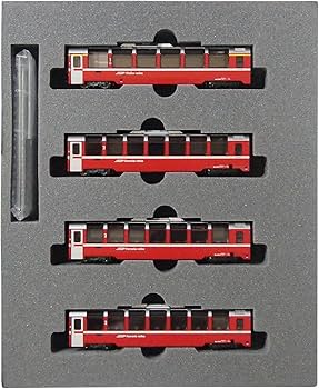 Amazon | KATO Nゲージ レーティッシュ鉄道 ベルニナ急行 増結 4両