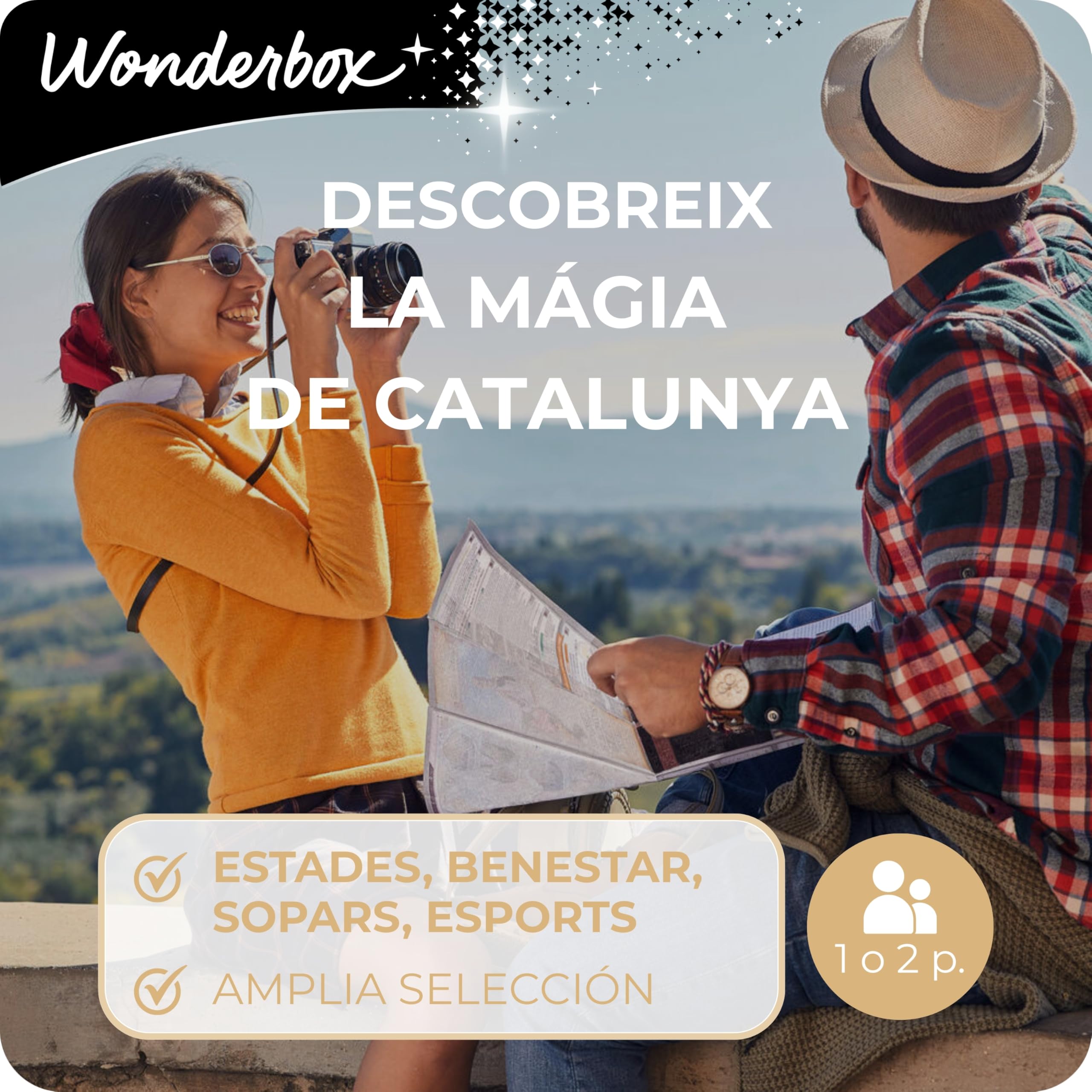 WONDERBOX Caja Regalo 950 experiencias para dos personas