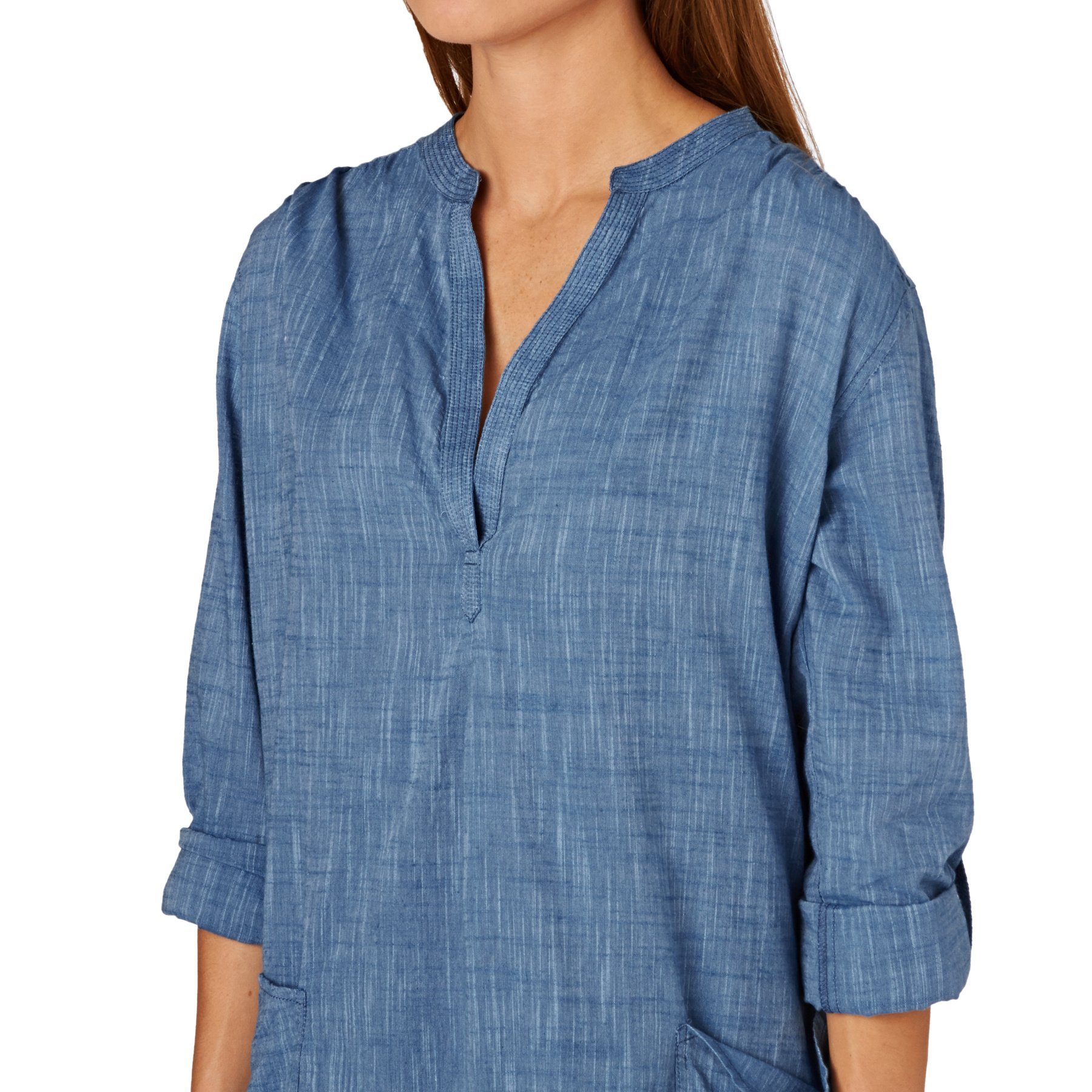 Seafolly Beach Basics Boyfriend Beach Shirt Cover Up Costumi da Bagno Cover-Up Donna
