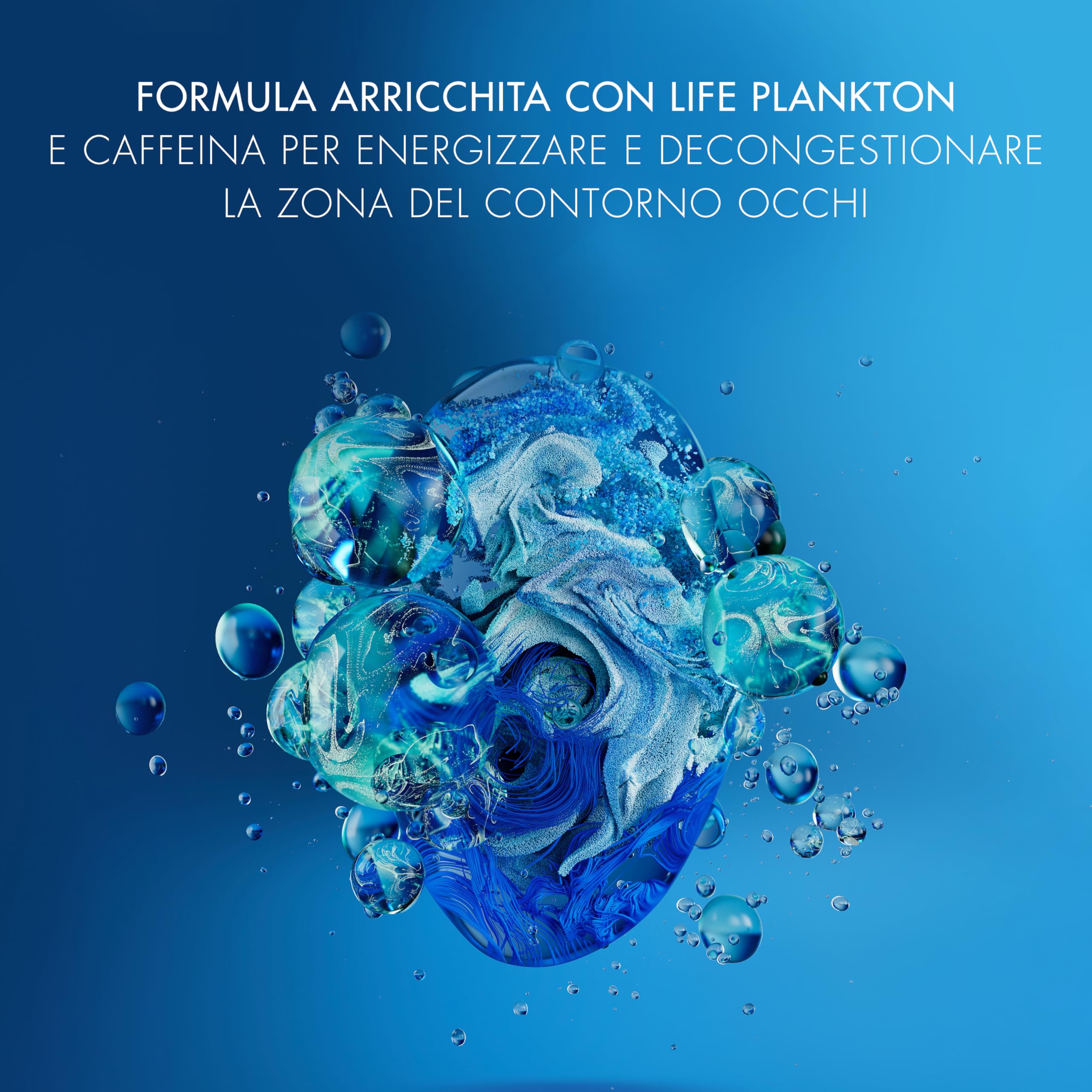 BIOTHERM HOMME Aquapower Eye Gel, Gel Contorno Occhi Uomo, Per Tutti i Tipi di Pelle, Effetto Rinfrescante e Idratante, Riduce le Borse, Arricchito con Caffeina e Life Plankton, 15 ml