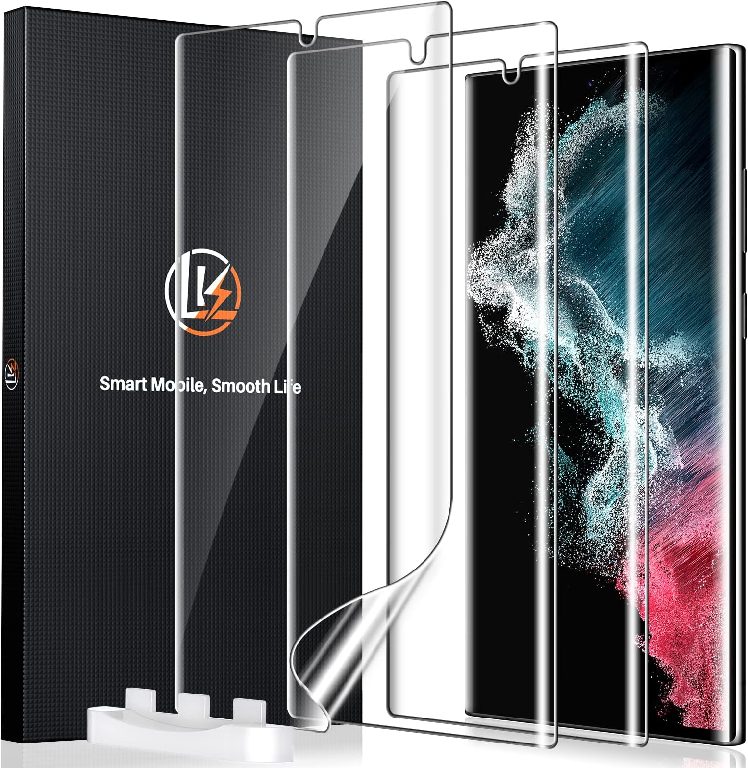 LK (2 Pack) Screen Protector for iPhone XR and iPhone 11 Tempered Glass 9H Hardness, Scratch-resistant